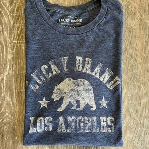 Lucky Brand, boys T-Shirt, Size 14/16, blue